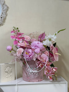 Forever Love - Artificial Flower Box