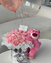 Load image into Gallery viewer, Pink Roses with Lotso Bear